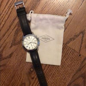 Fossil men’s stainless steel watch
